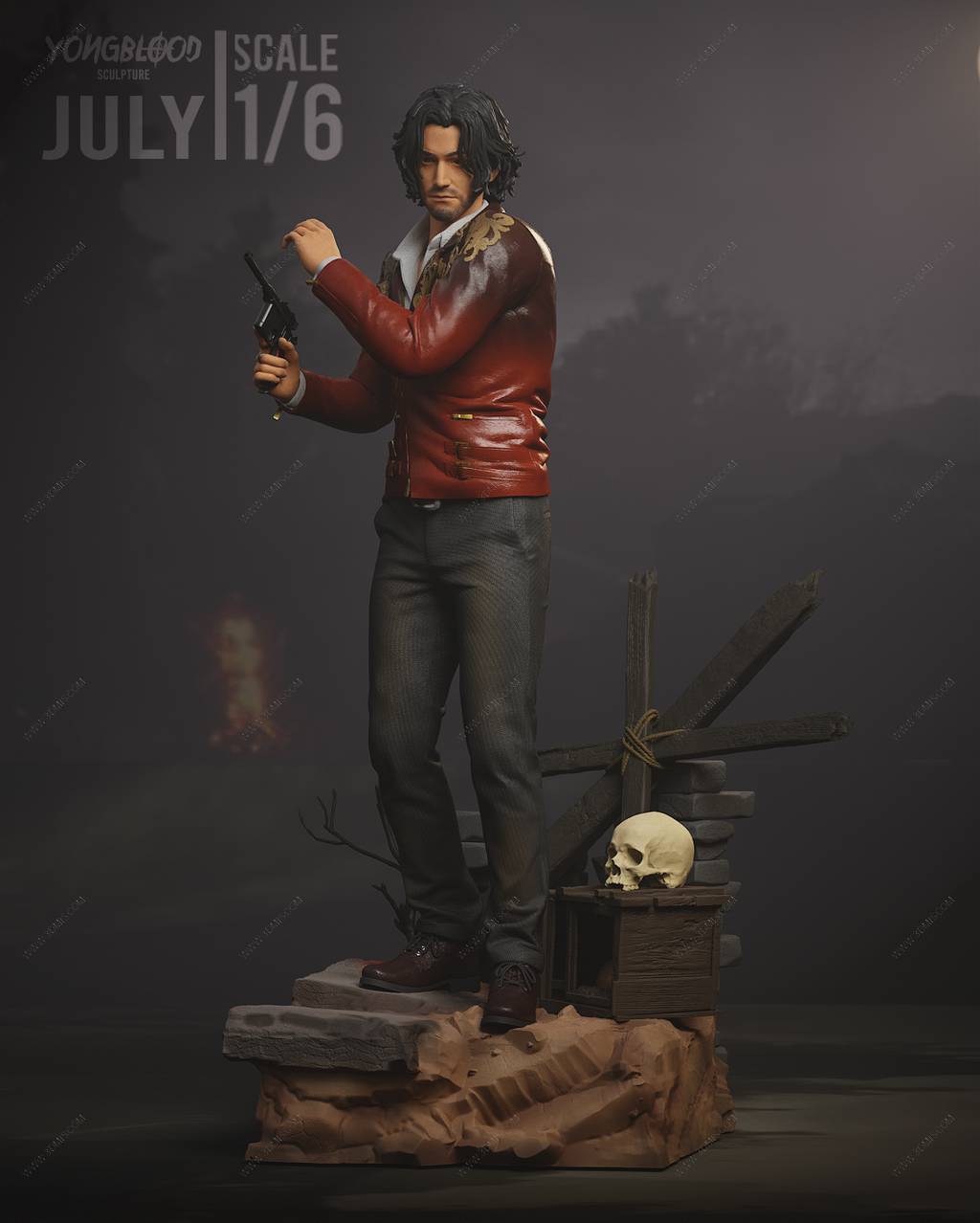 P站图纸印象馆 Yongblood Sculpture 生化危机 路易斯·塞纳·纳瓦罗 Yongblood Sculpture 生化危机 路易斯·塞纳·纳瓦罗