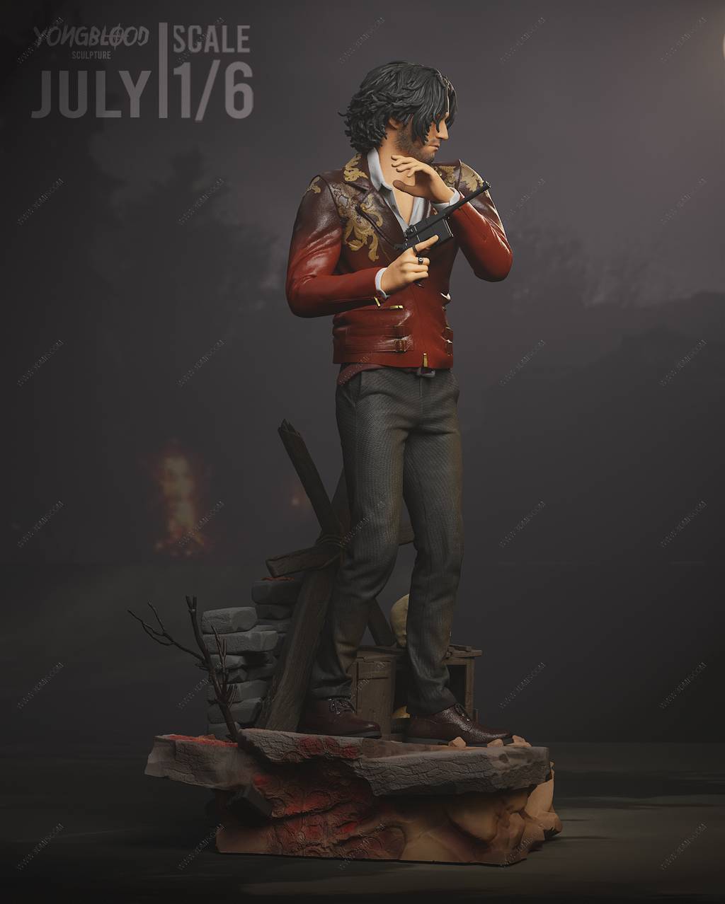 P站图纸印象馆 Yongblood Sculpture 生化危机 路易斯·塞纳·纳瓦罗 Yongblood Sculpture 生化危机 路易斯·塞纳·纳瓦罗