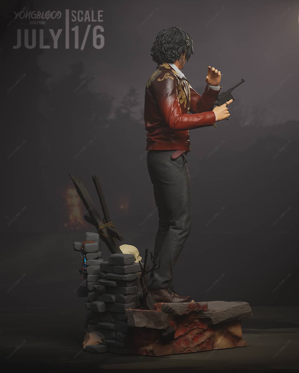 P站图纸印象馆 Yongblood Sculpture 生化危机 路易斯·塞纳·纳瓦罗 Yongblood Sculpture 生化危机 路易斯·塞纳·纳瓦罗