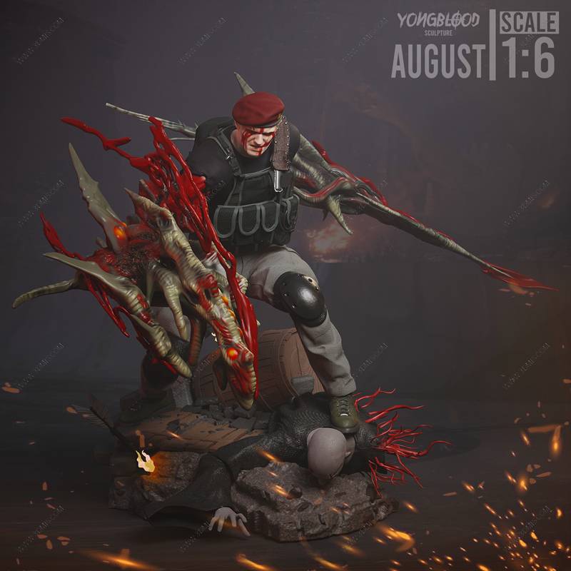 P站图纸印象馆 Yongblood Sculpture 生化危机 杰克·克劳萨 Yongblood Sculpture 生化危机 杰克·克劳萨
