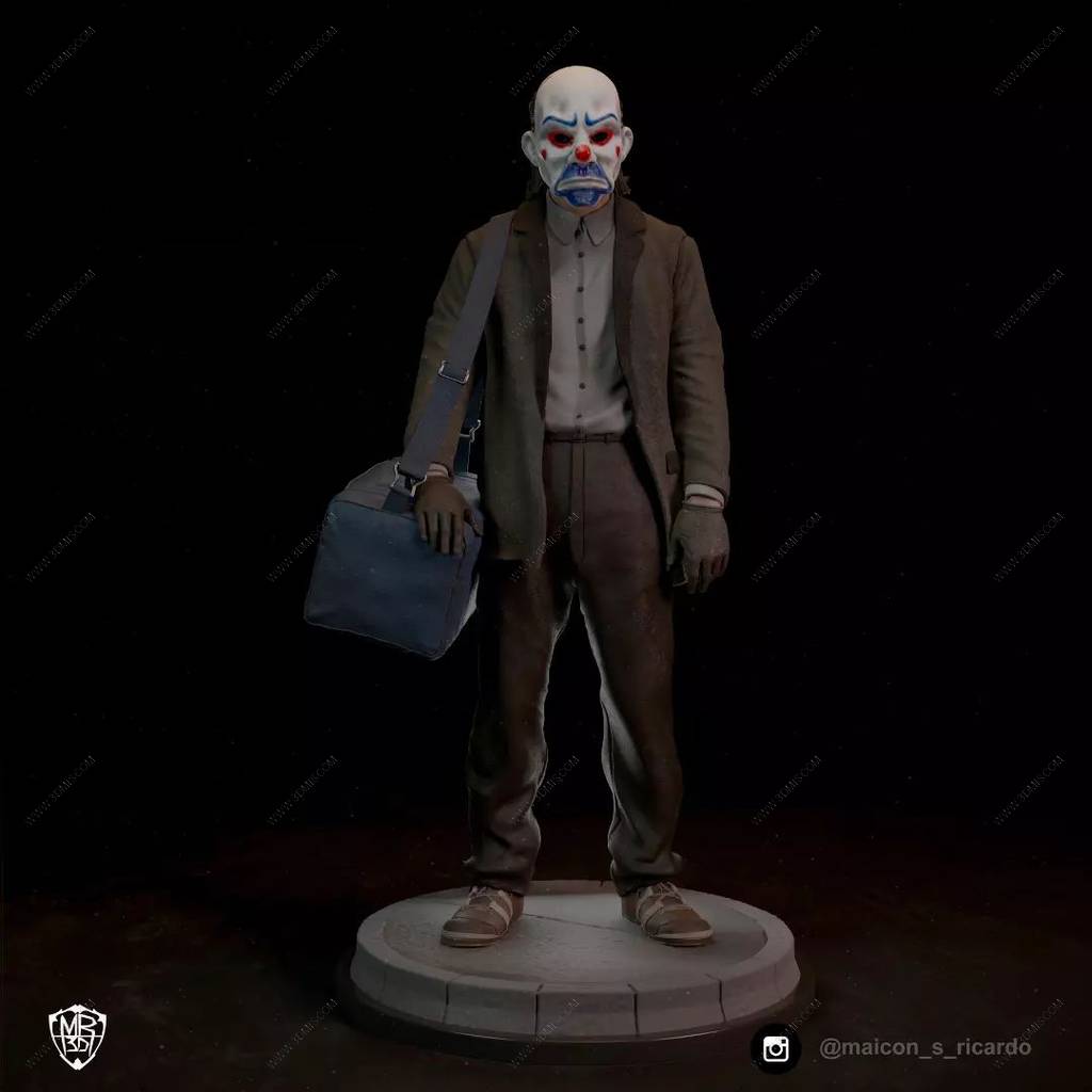 P站图纸印象馆 VS3D DC漫画 小丑 VS3D DC漫画 小丑