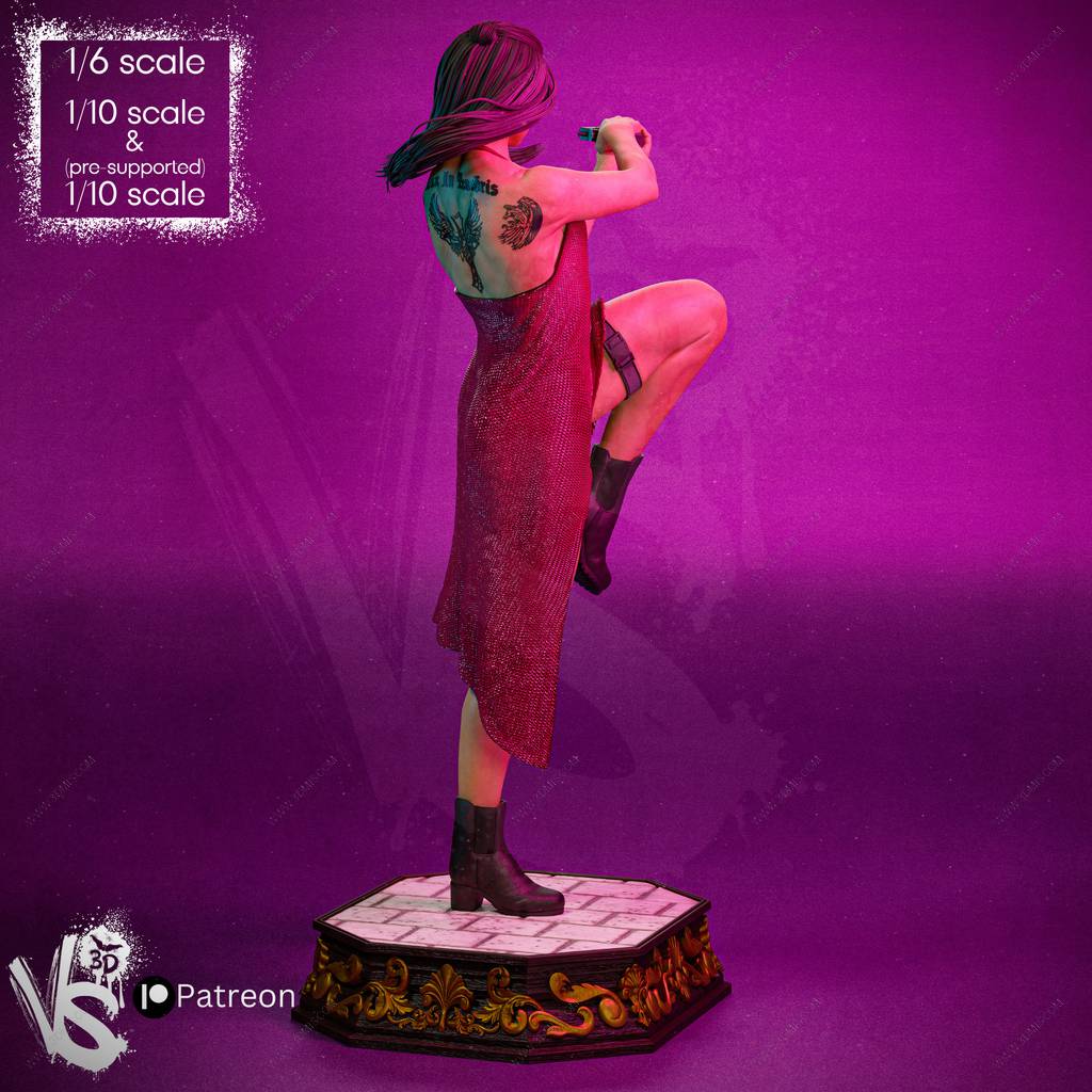 P站图纸印象馆 VS3D 疾速追杀 芭蕾杀姬 VS3D 疾速追杀 芭蕾杀姬