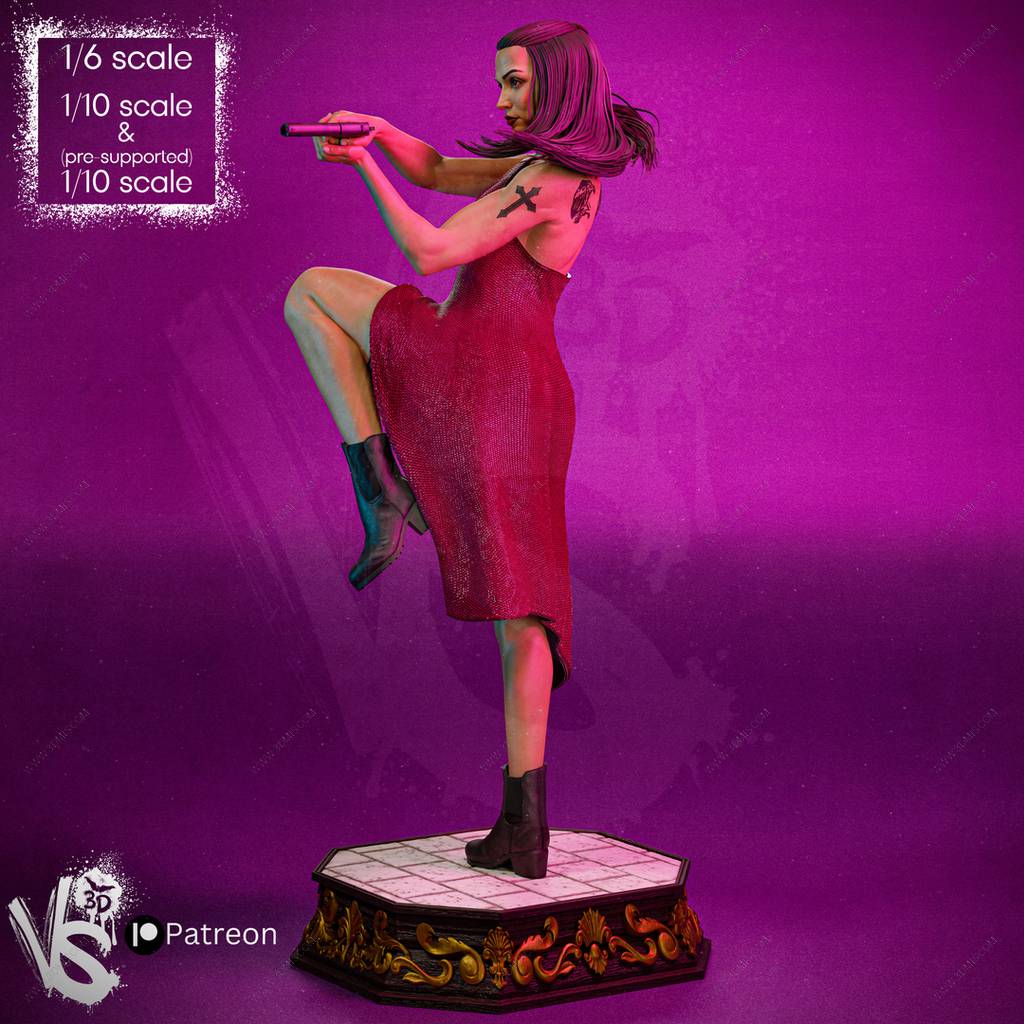 P站图纸印象馆 VS3D 疾速追杀 芭蕾杀姬 VS3D 疾速追杀 芭蕾杀姬