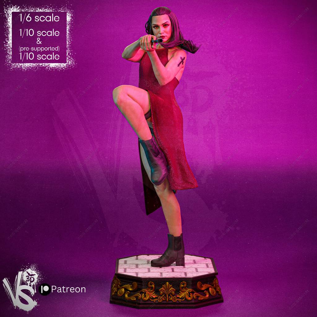 P站图纸印象馆 VS3D 疾速追杀 芭蕾杀姬 VS3D 疾速追杀 芭蕾杀姬