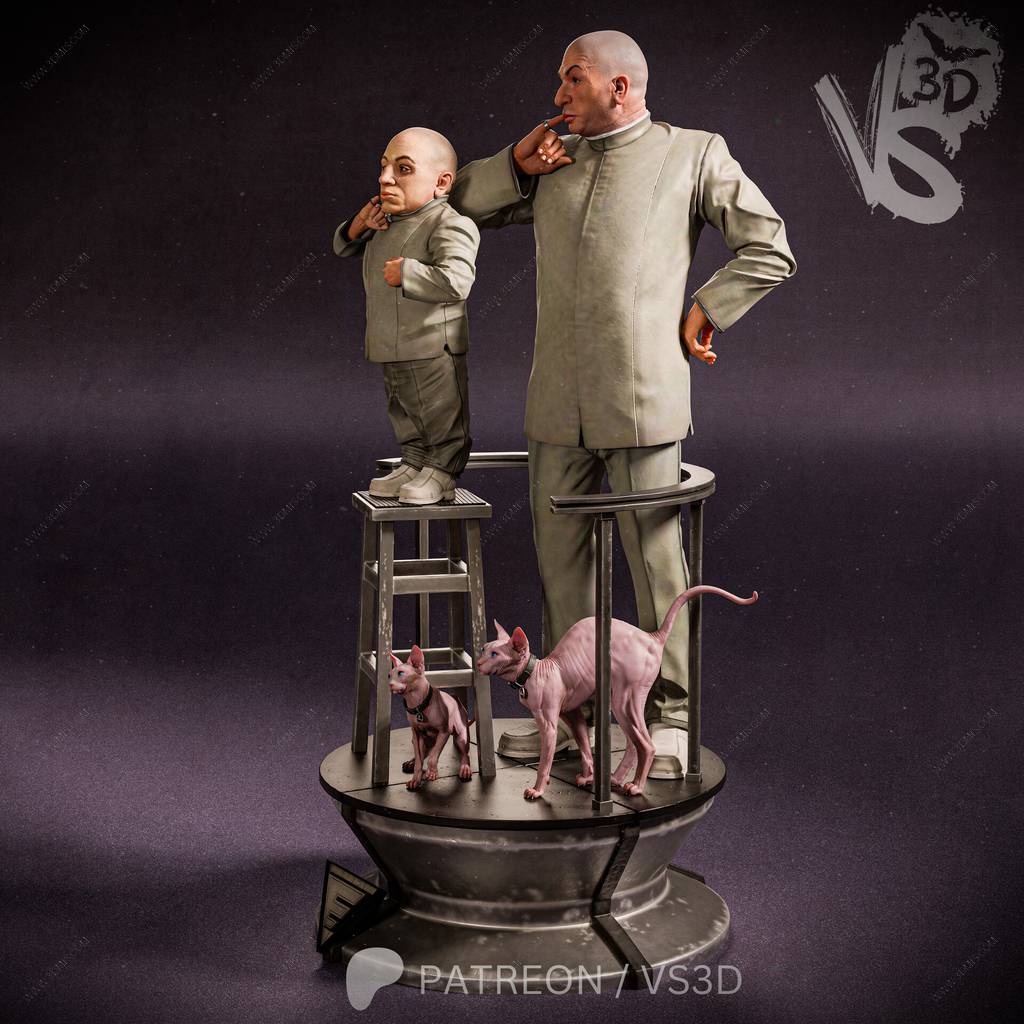 P站图纸印象馆 VS3D 王牌大贱谍 邪恶博士和他的小跟班 VS3D 王牌大贱谍 邪恶博士和他的小跟班