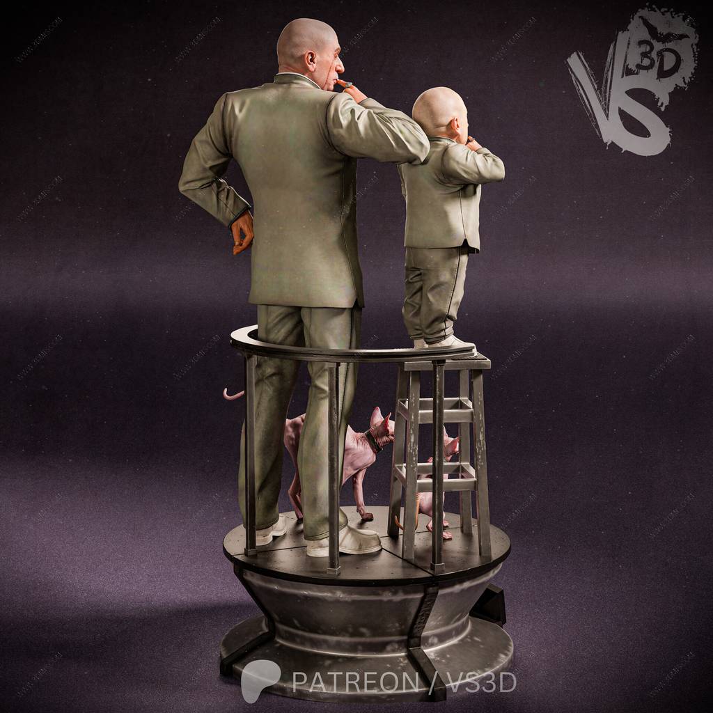 P站图纸印象馆 VS3D 王牌大贱谍 邪恶博士和他的小跟班 VS3D 王牌大贱谍 邪恶博士和他的小跟班