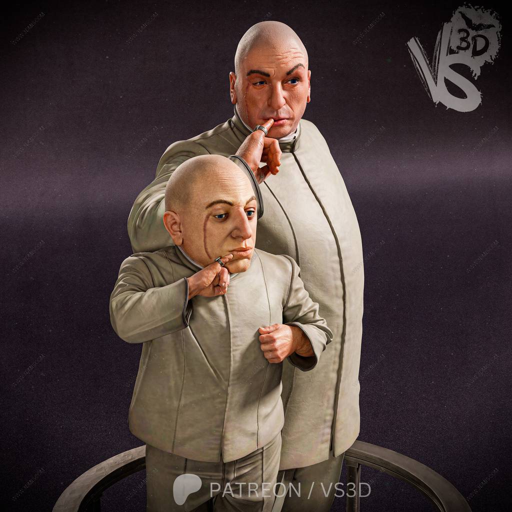 P站图纸印象馆 VS3D 王牌大贱谍 邪恶博士和他的小跟班 VS3D 王牌大贱谍 邪恶博士和他的小跟班