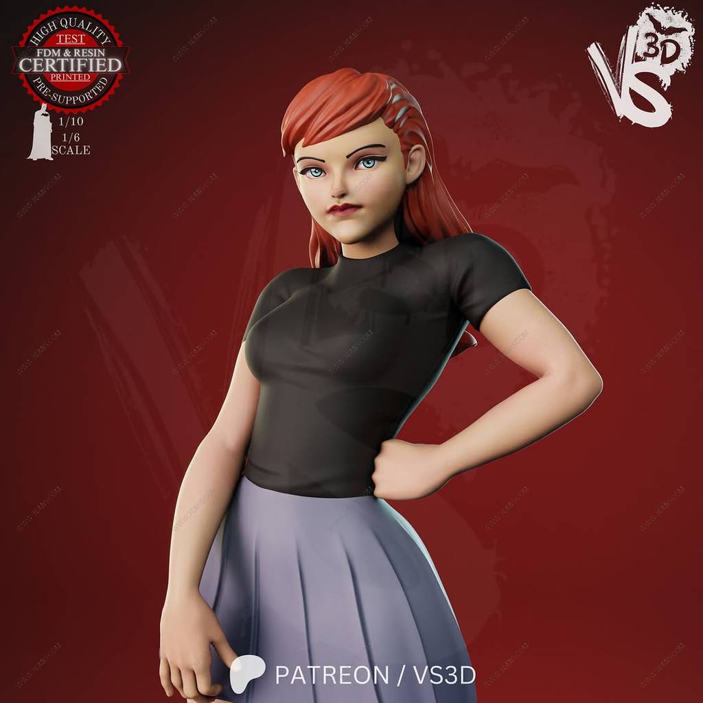 P站图纸印象馆 VS3D DC漫画 芭芭拉·基恩和吉姆·戈登 VS3D DC漫画 芭芭拉·基恩和吉姆·戈登