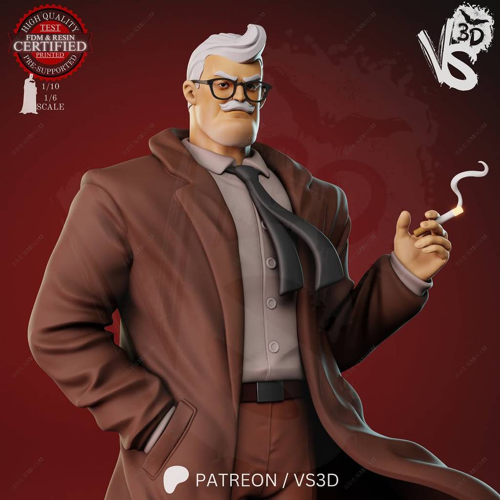 P站图纸印象馆 VS3D DC漫画 芭芭拉·基恩和吉姆·戈登 VS3D DC漫画 芭芭拉·基恩和吉姆·戈登