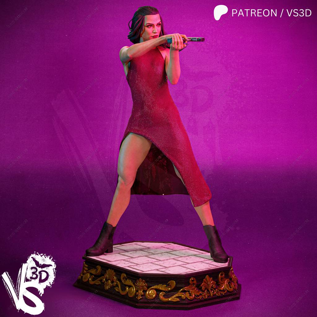 P站图纸印象馆 VS3D 疾速追杀 芭蕾杀姬 VS3D 疾速追杀 芭蕾杀姬