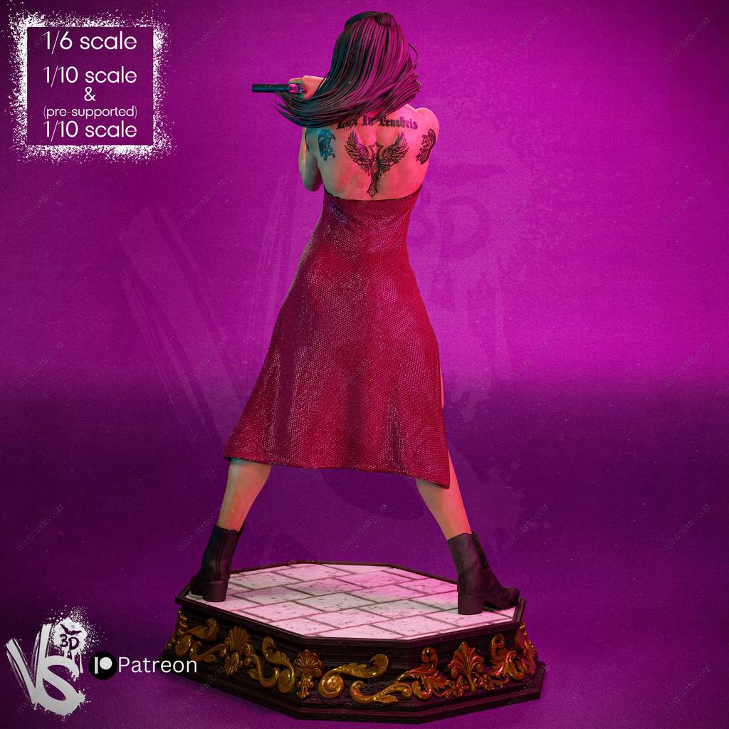 P站图纸印象馆 VS3D 疾速追杀 芭蕾杀姬 VS3D 疾速追杀 芭蕾杀姬