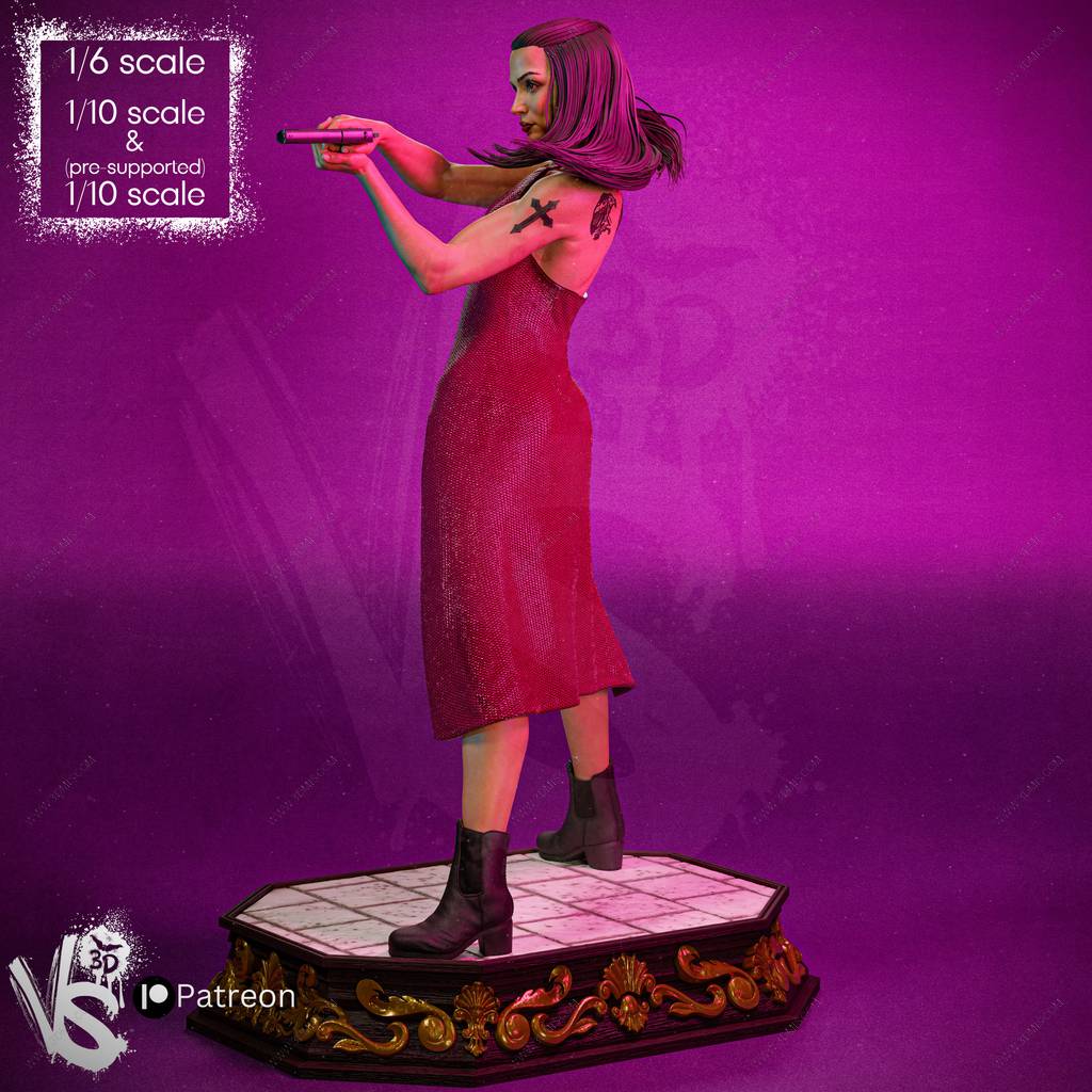 P站图纸印象馆 VS3D 疾速追杀 芭蕾杀姬 VS3D 疾速追杀 芭蕾杀姬