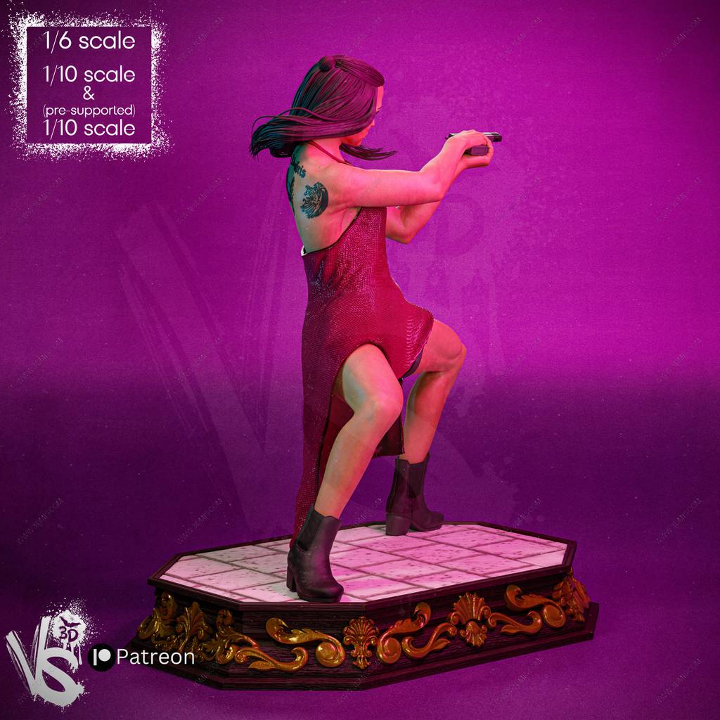 P站图纸印象馆 VS3D 疾速追杀 芭蕾杀姬 VS3D 疾速追杀 芭蕾杀姬