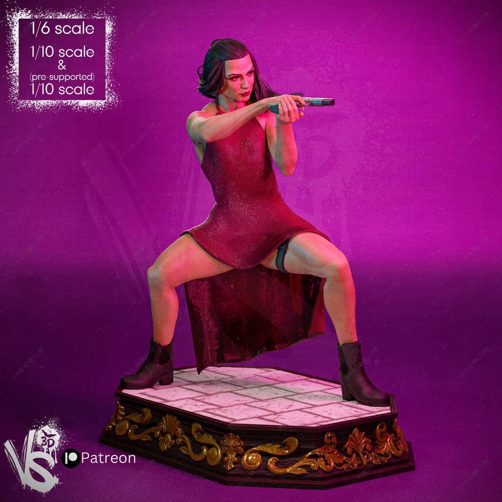 P站图纸印象馆 VS3D 疾速追杀 芭蕾杀姬 VS3D 疾速追杀 芭蕾杀姬