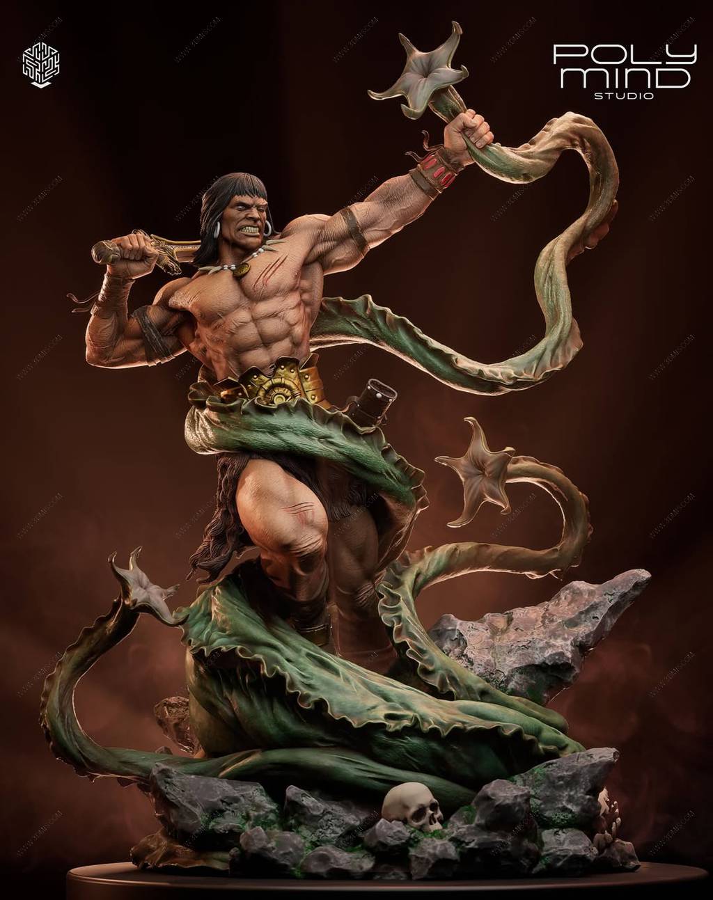 P站图纸印象馆 PolyMind 漫威 野蛮人柯南 PolyMind 漫威 野蛮人柯南