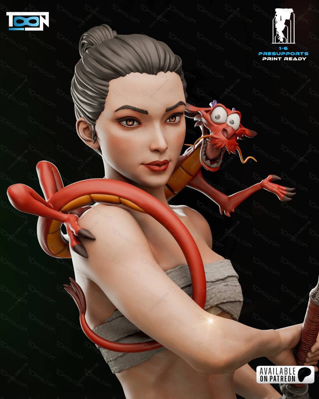 P站图纸印象馆 Toon Studios 花木兰 Toon Studios 花木兰