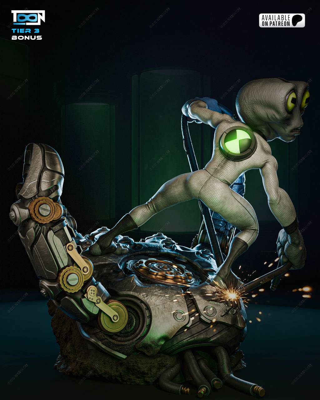 P站图纸印象馆 Toon Studios Ben 10 小奇兵 Toon Studios Ben 10 小奇兵