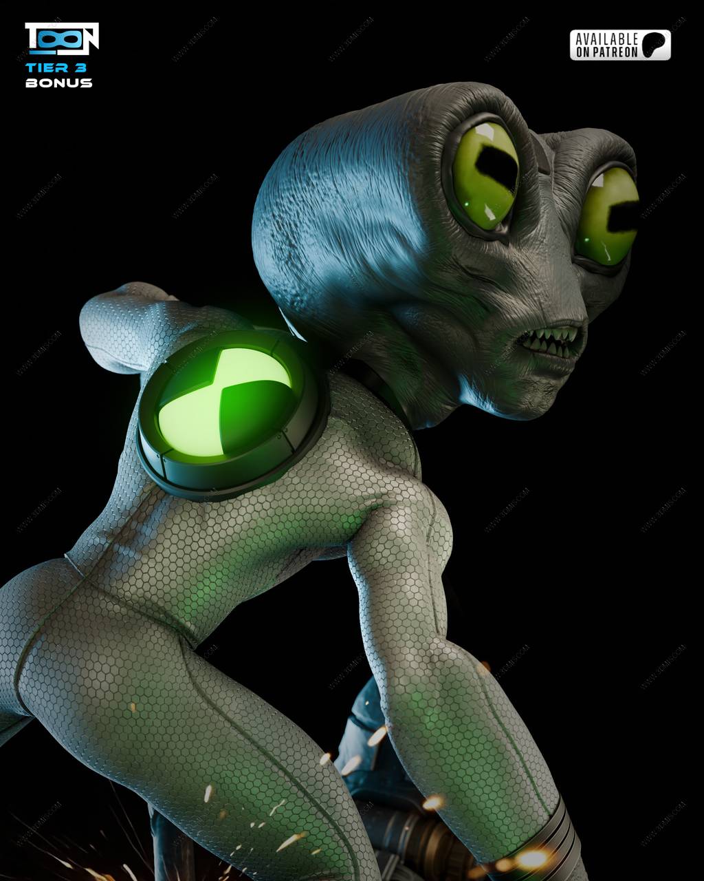 P站图纸印象馆 Toon Studios Ben 10 小奇兵 Toon Studios Ben 10 小奇兵