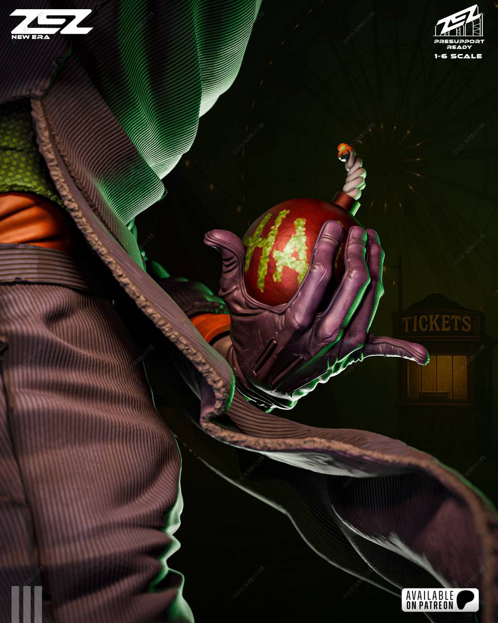 P站图纸印象馆 ZEZ STUDIOS DC漫画 小丑 ZEZ STUDIOS DC漫画 小丑