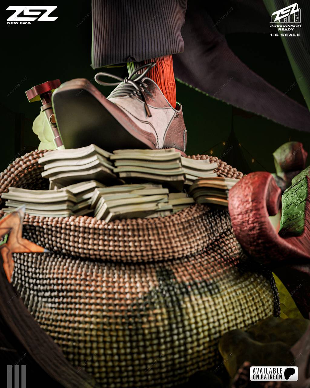 P站图纸印象馆 ZEZ STUDIOS DC漫画 小丑 ZEZ STUDIOS DC漫画 小丑