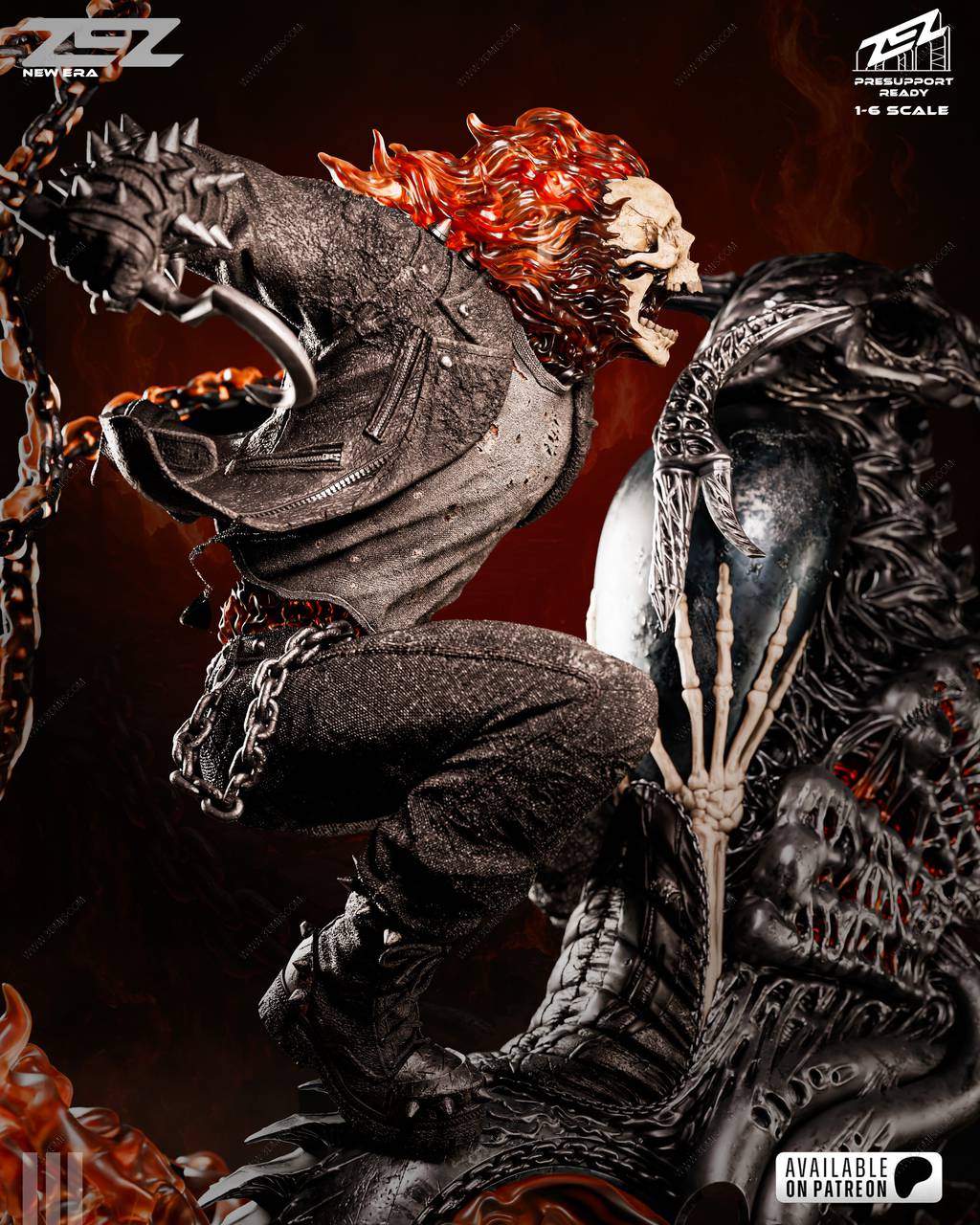 P站图纸印象馆 ZEZ STUDIOS 漫威 恶灵骑士 ZEZ STUDIOS 漫威 恶灵骑士