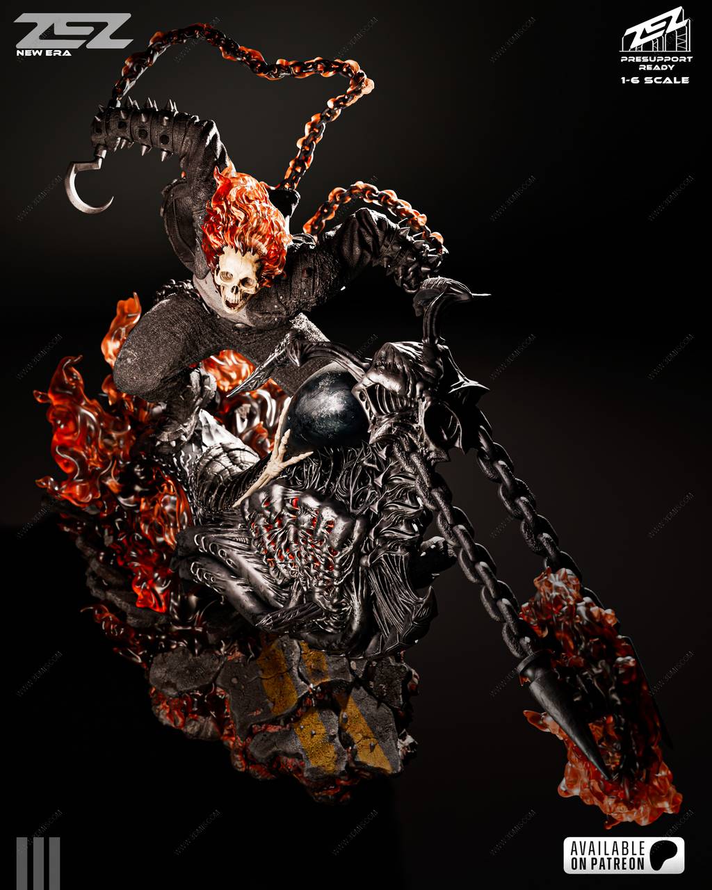 P站图纸印象馆 ZEZ STUDIOS 漫威 恶灵骑士 ZEZ STUDIOS 漫威 恶灵骑士