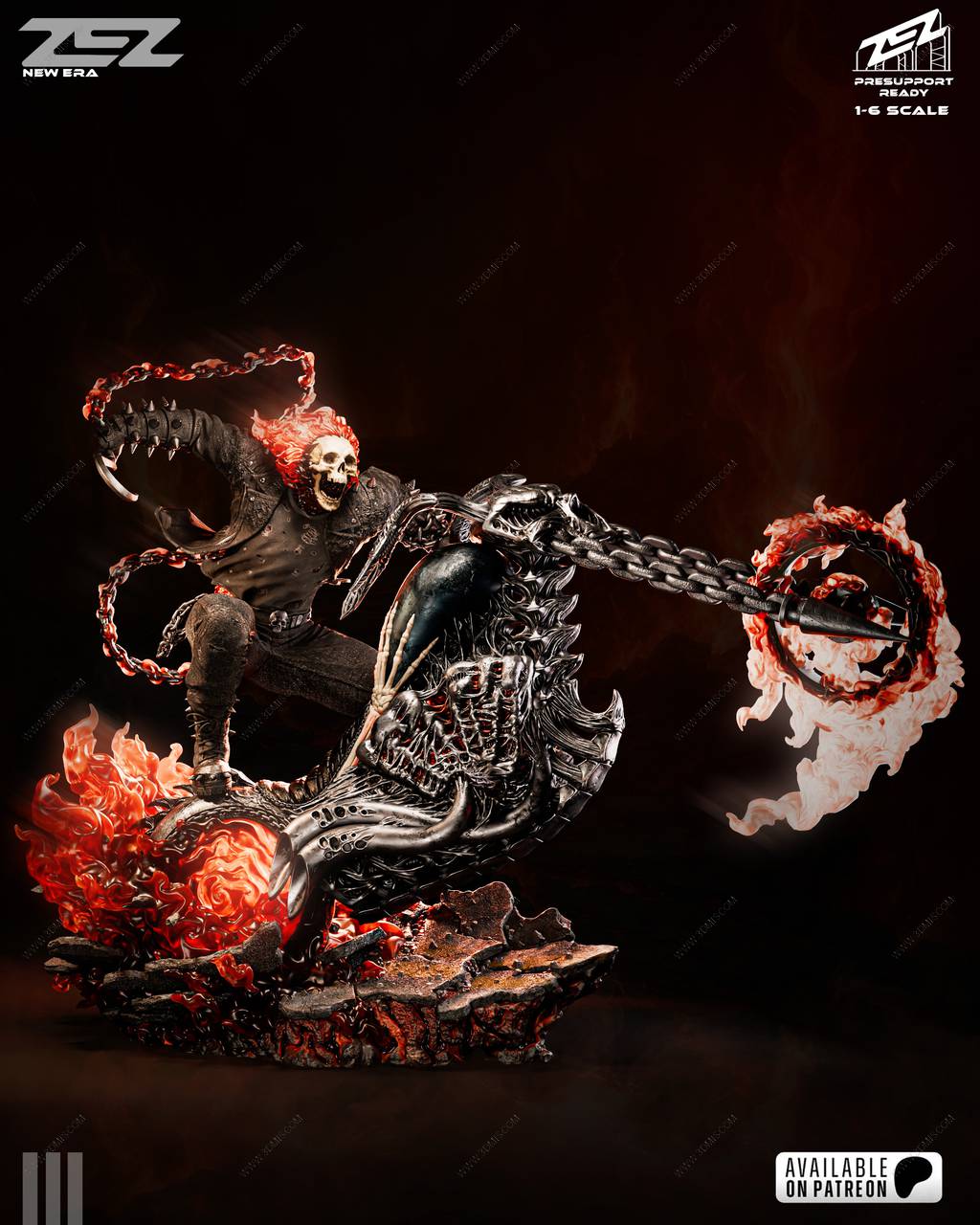 P站图纸印象馆 ZEZ STUDIOS 漫威 恶灵骑士 ZEZ STUDIOS 漫威 恶灵骑士