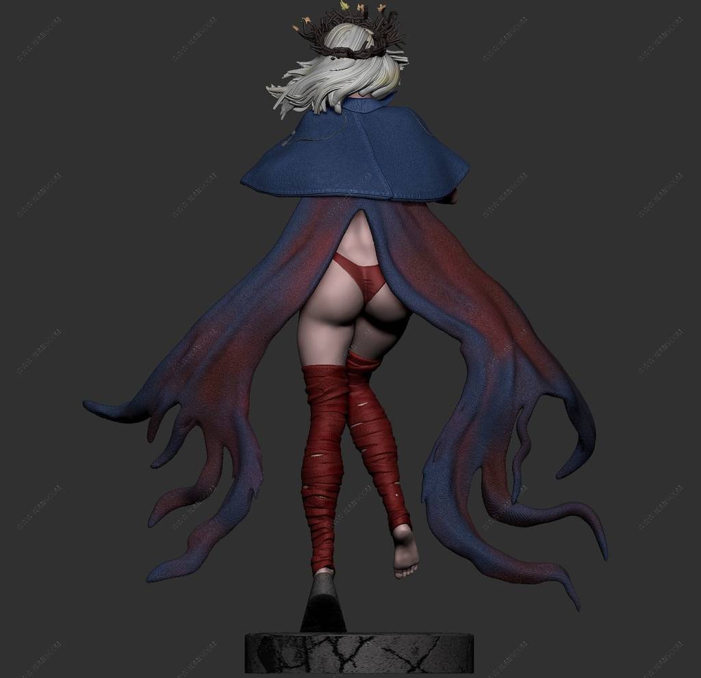 P站图纸印象馆 僵尸女王 僵尸女王