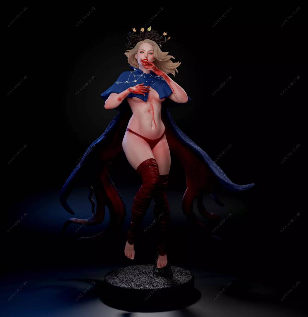 P站图纸印象馆 僵尸女王 僵尸女王