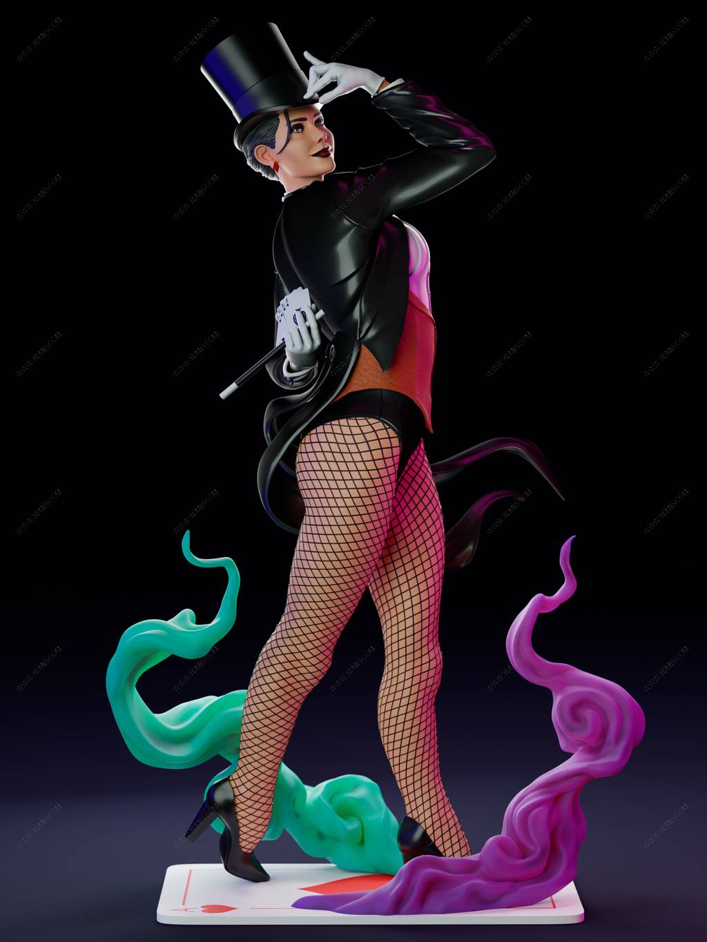 P站图纸印象馆 DC漫画 扎坦娜 DC漫画 扎坦娜