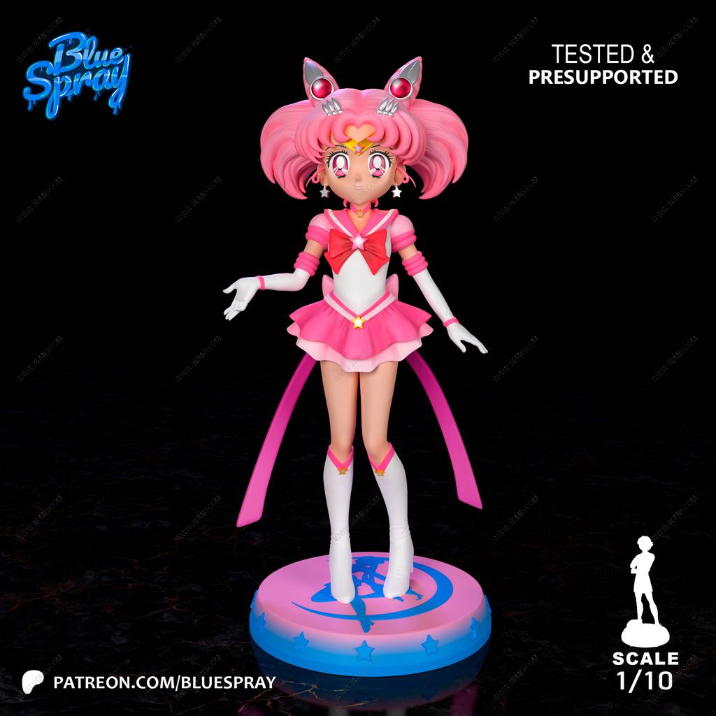 P站图纸印象馆 Blue Spray 美少女战士 小阿兔 Blue Spray 美少女战士 小阿兔