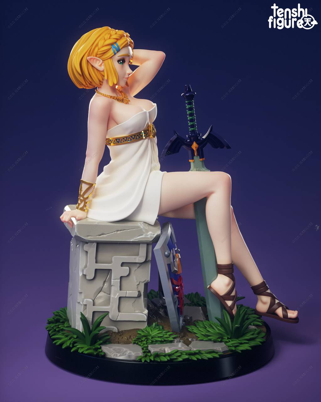P站图纸印象馆 Tenshi Figures 塞尔达传说 塞尔达公主 Tenshi Figures 塞尔达传说 塞尔达公主