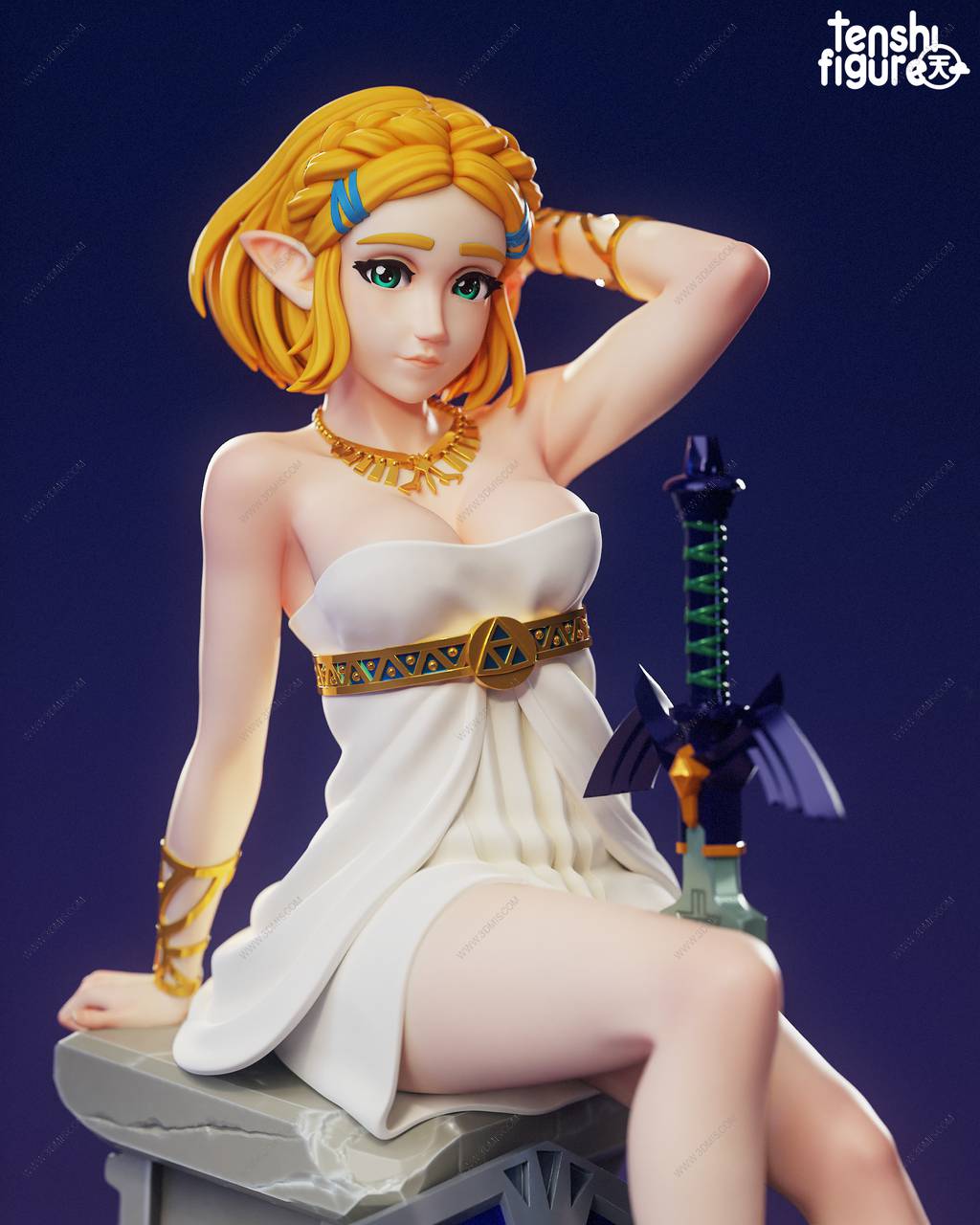 P站图纸印象馆 Tenshi Figures 塞尔达传说 塞尔达公主 Tenshi Figures 塞尔达传说 塞尔达公主