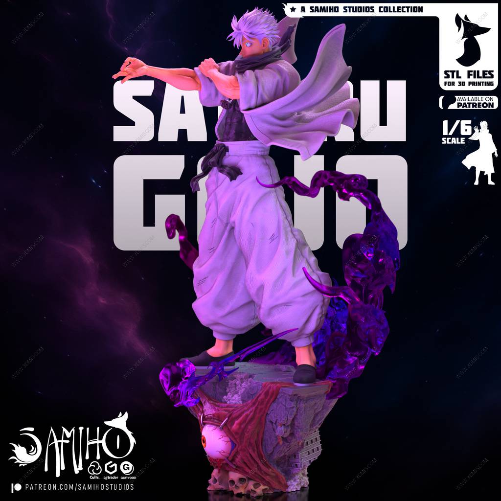 P站图纸印象馆 Samiho 咒术回战 五条悟 Samiho 咒术回战 五条悟