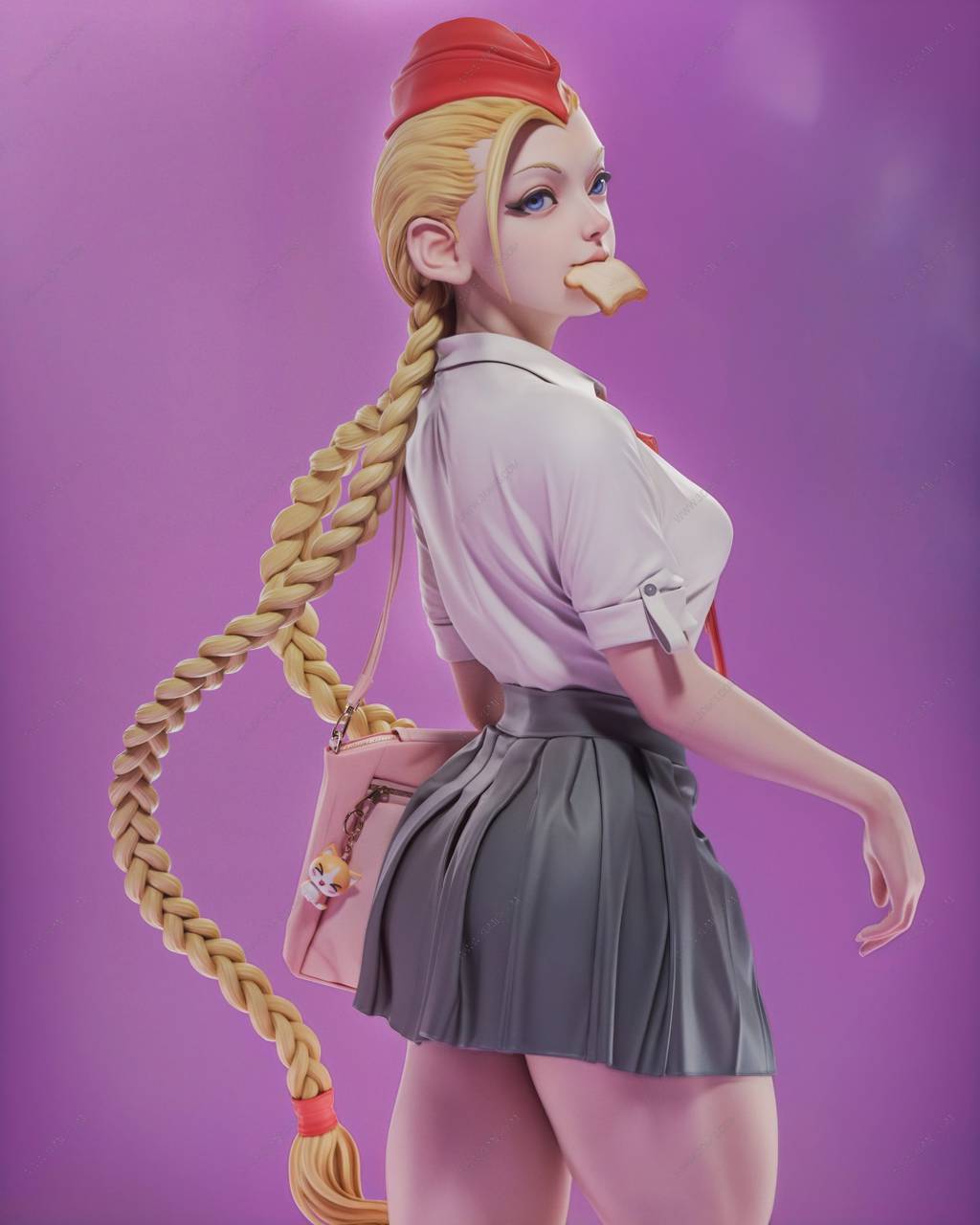 P站图纸印象馆 CA3D 街头霸王 嘉米·怀特 CA3D 街头霸王 嘉米·怀特