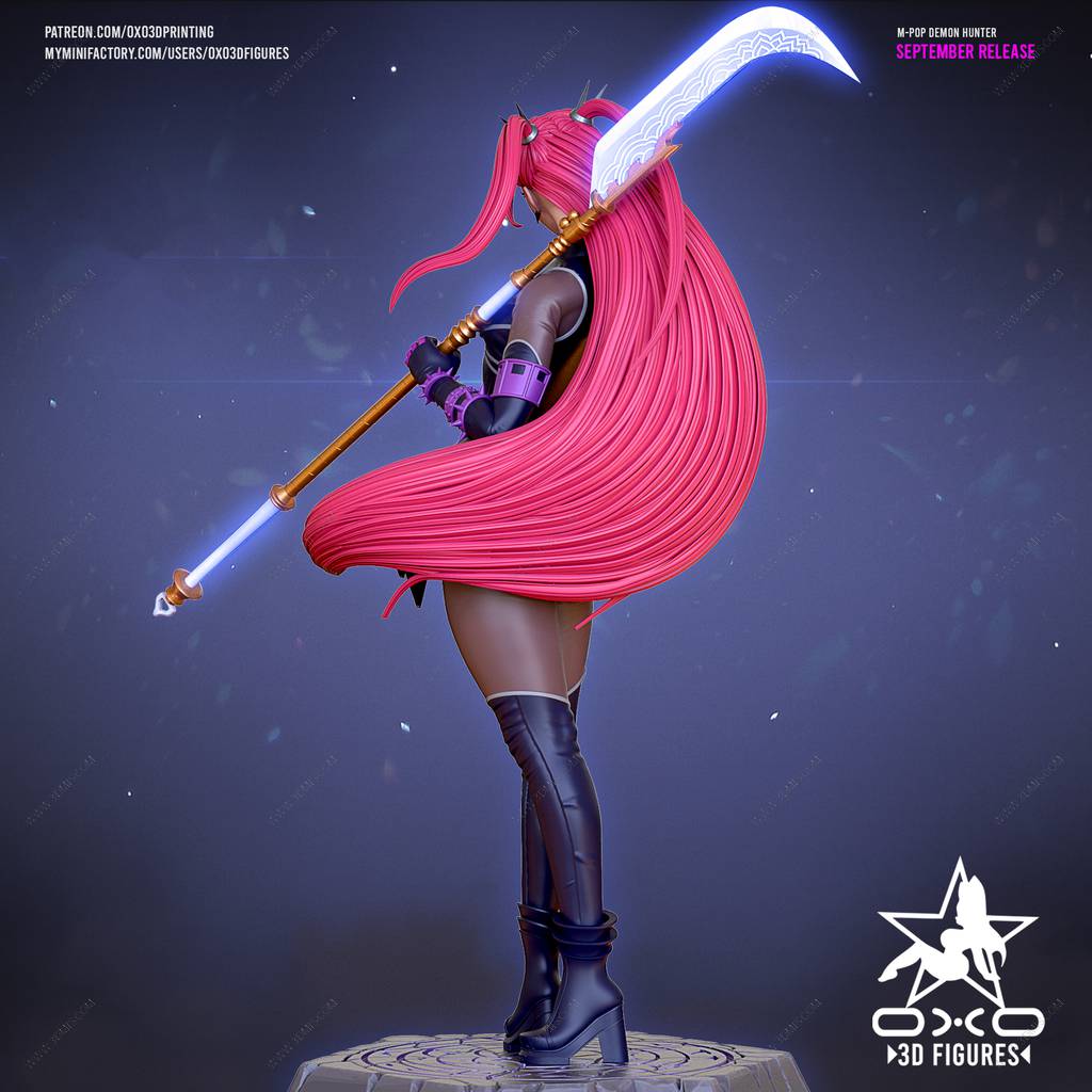 P站图纸印象馆 OXO3D 猎魔女团 米拉 OXO3D 猎魔女团 米拉