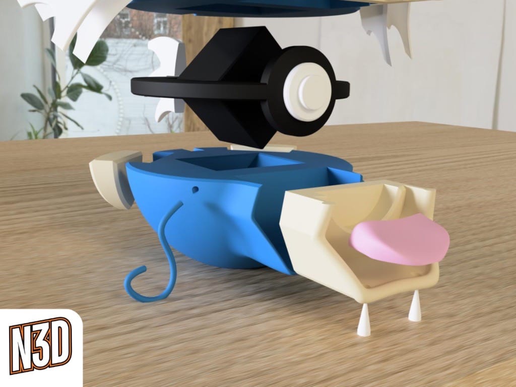 P站图纸印象馆 精灵宝可梦 暴鲤龙 精灵宝可梦 暴鲤龙