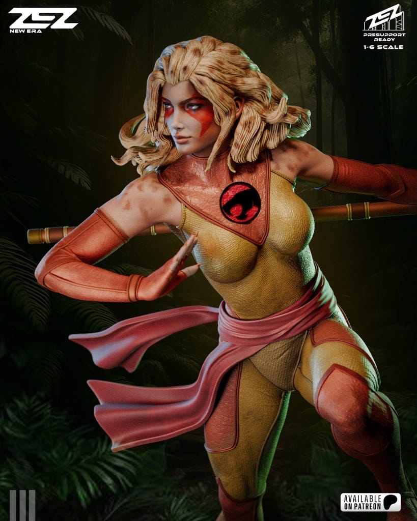 P站图纸印象馆 ZEZ STUDIOS 霹雳猫 豹猫 ZEZ STUDIOS 霹雳猫 豹猫