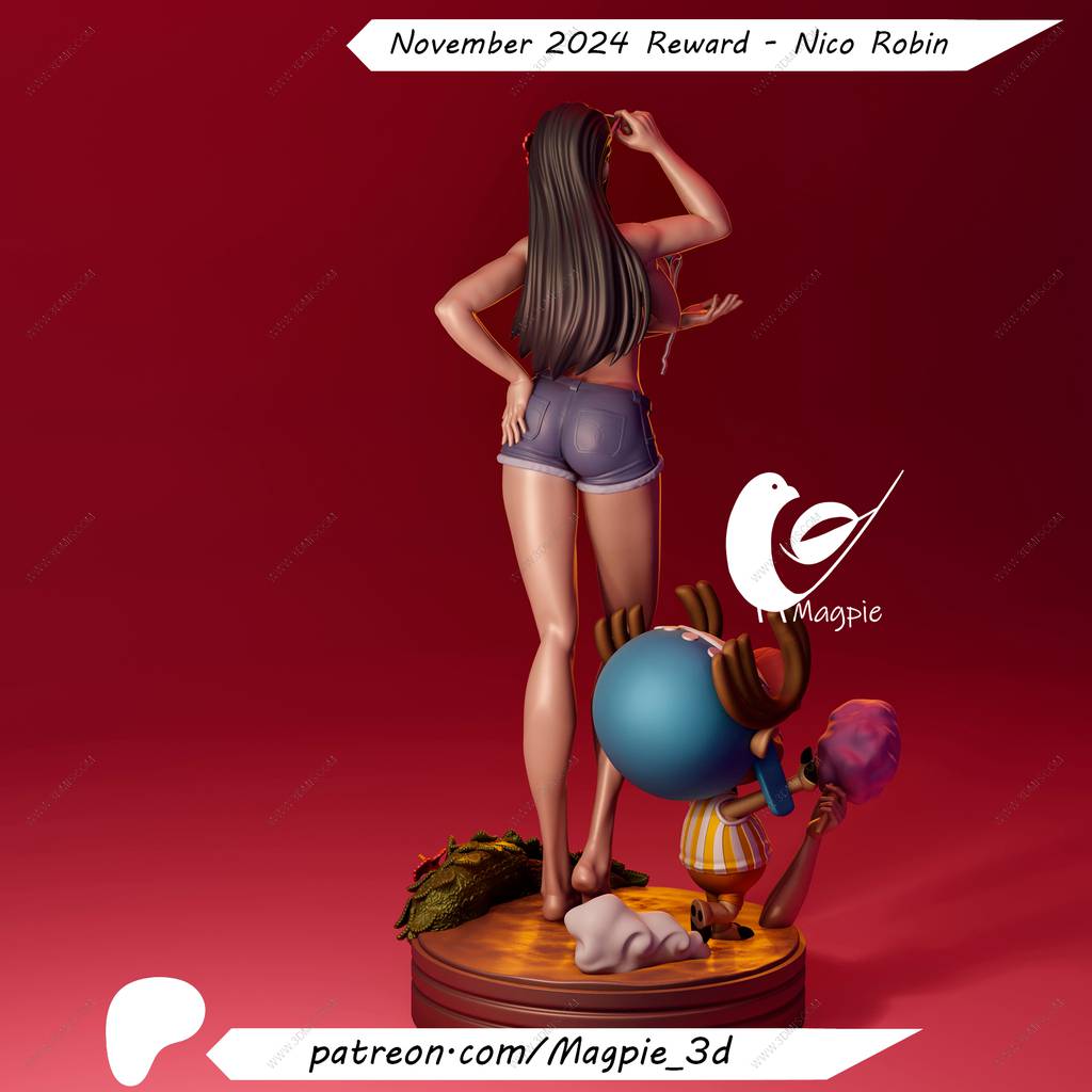 P站图纸印象馆 海贼王 妮可·罗宾 海贼王 妮可·罗宾