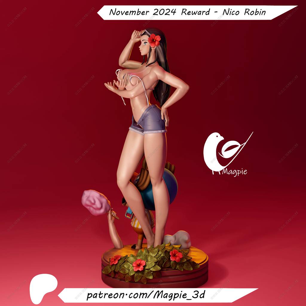 P站图纸印象馆 海贼王 妮可·罗宾 海贼王 妮可·罗宾