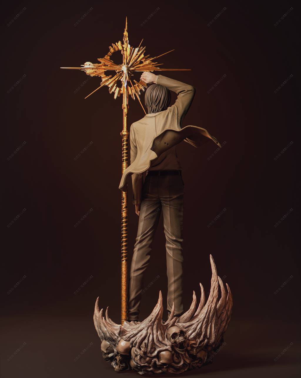 P站图纸印象馆 CA3D 死亡笔记 夜神月 CA3D 死亡笔记 夜神月