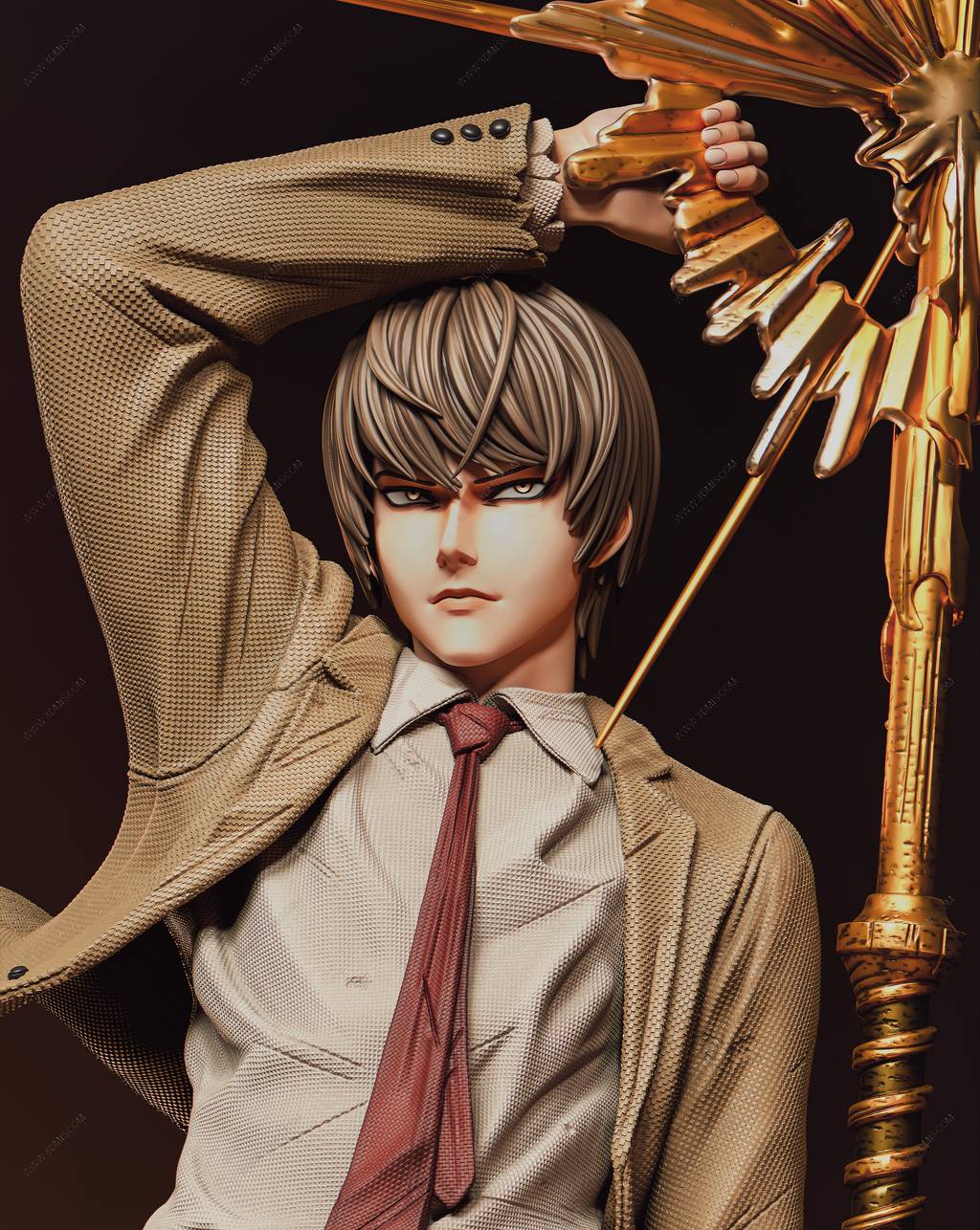 P站图纸印象馆 CA3D 死亡笔记 夜神月 CA3D 死亡笔记 夜神月