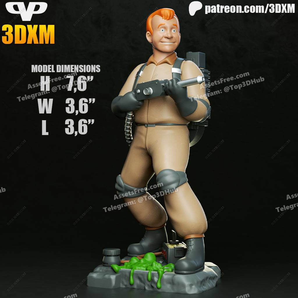 P站图纸印象馆 Chibi STL 超能敢死队 雷·斯坦茨 Chibi STL 超能敢死队 雷·斯坦茨