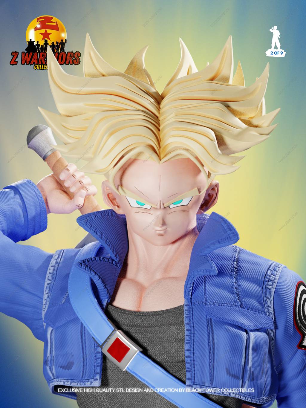 P站图纸印象馆 Black Towe 龙珠 特兰克斯 Black Towe 龙珠 特兰克斯