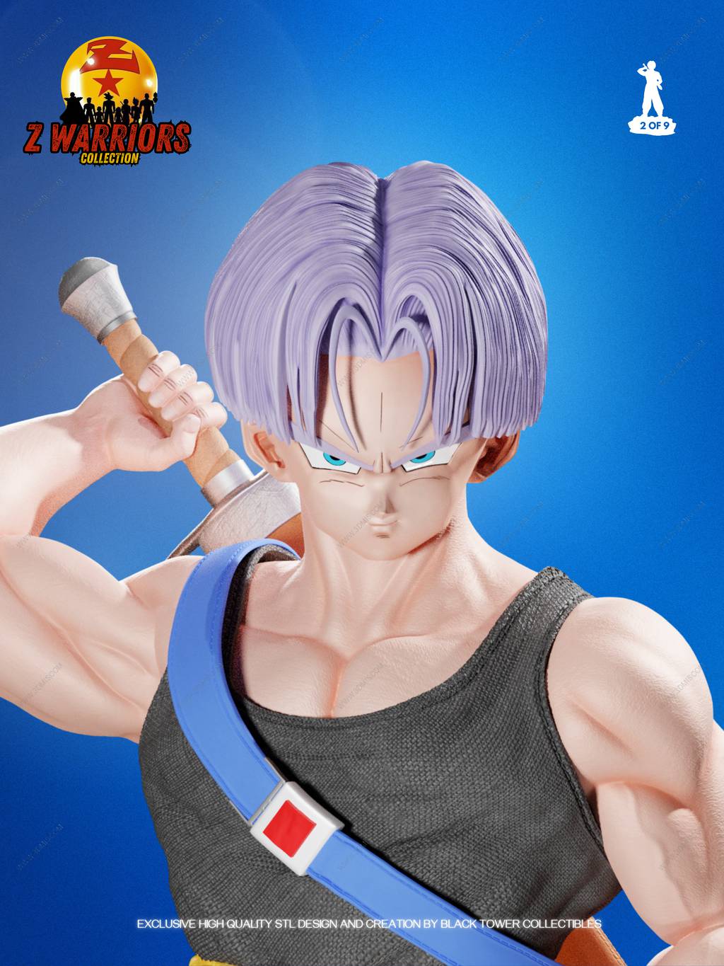 P站图纸印象馆 Black Towe 龙珠 特兰克斯 Black Towe 龙珠 特兰克斯