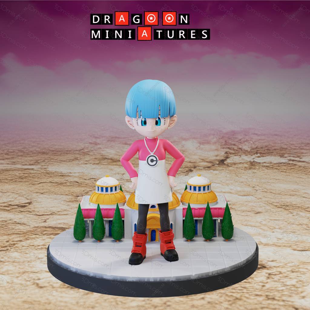 P站图纸印象馆 Dragoon 龙珠 布尔玛 Dragoon 龙珠 布尔玛