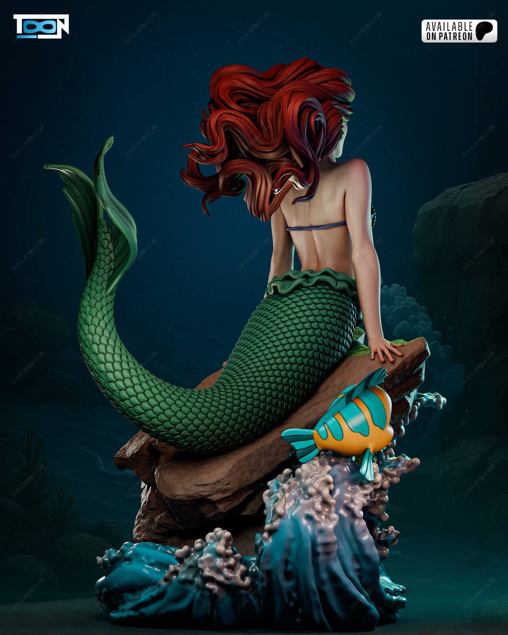 P站图纸印象馆 Toon Studios 小美人鱼 爱丽儿 Toon Studios 小美人鱼 爱丽儿