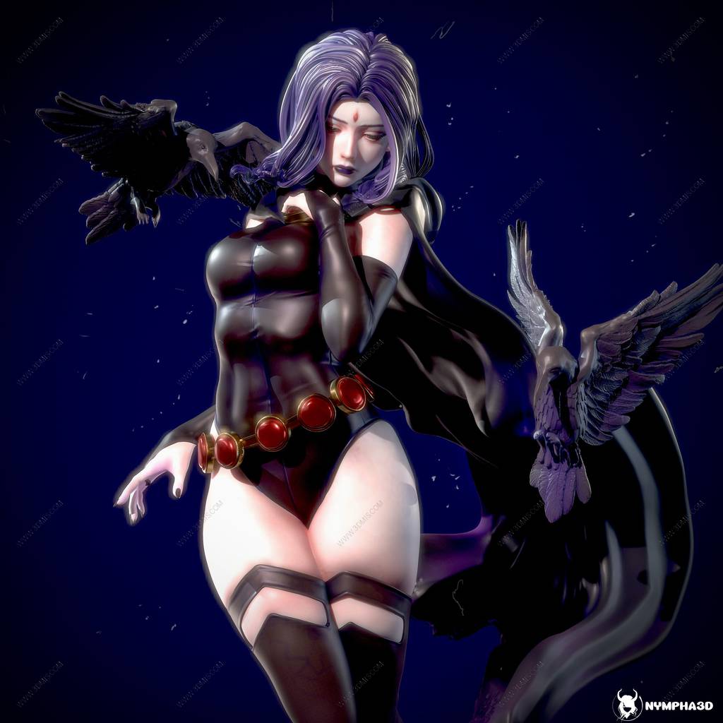 P站图纸印象馆 NYMPHA 3D DC漫画 渡鸦 NYMPHA 3D DC漫画 渡鸦