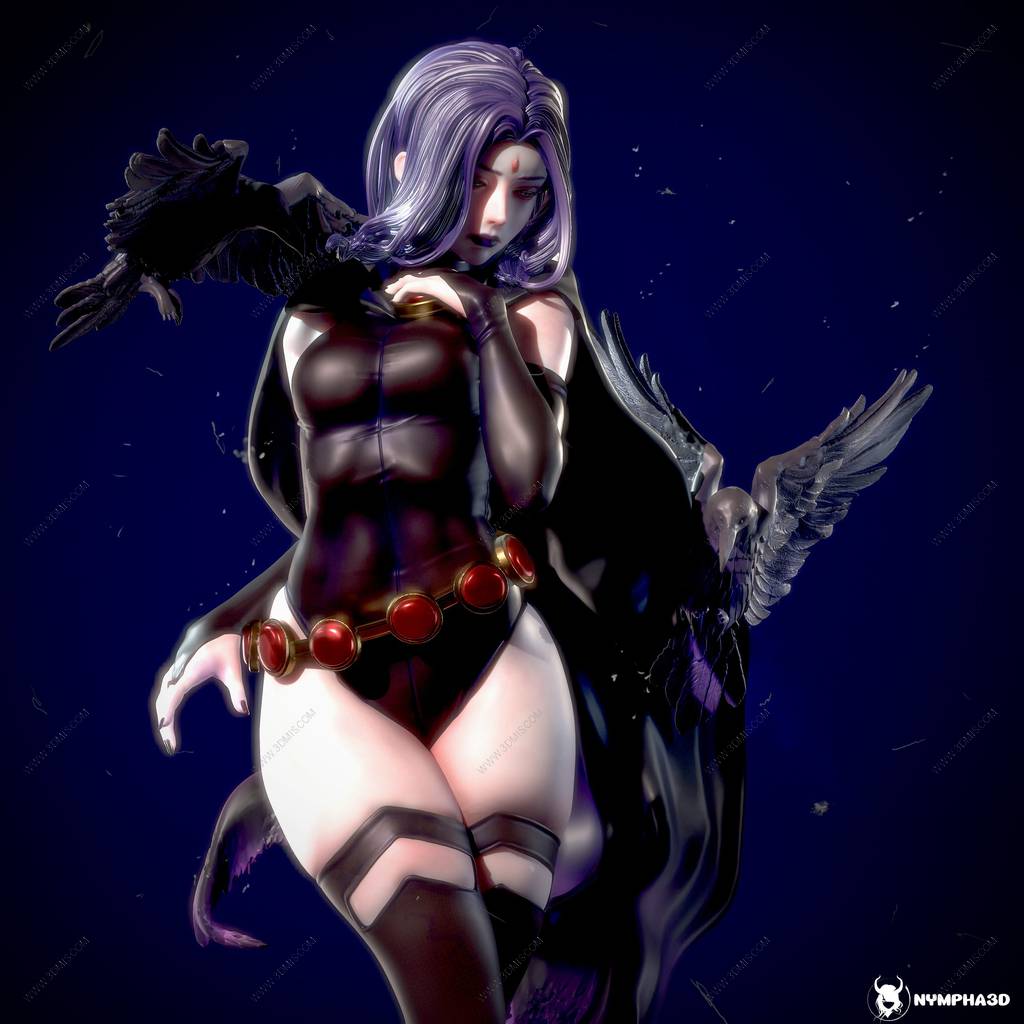 P站图纸印象馆 NYMPHA 3D DC漫画 渡鸦 NYMPHA 3D DC漫画 渡鸦