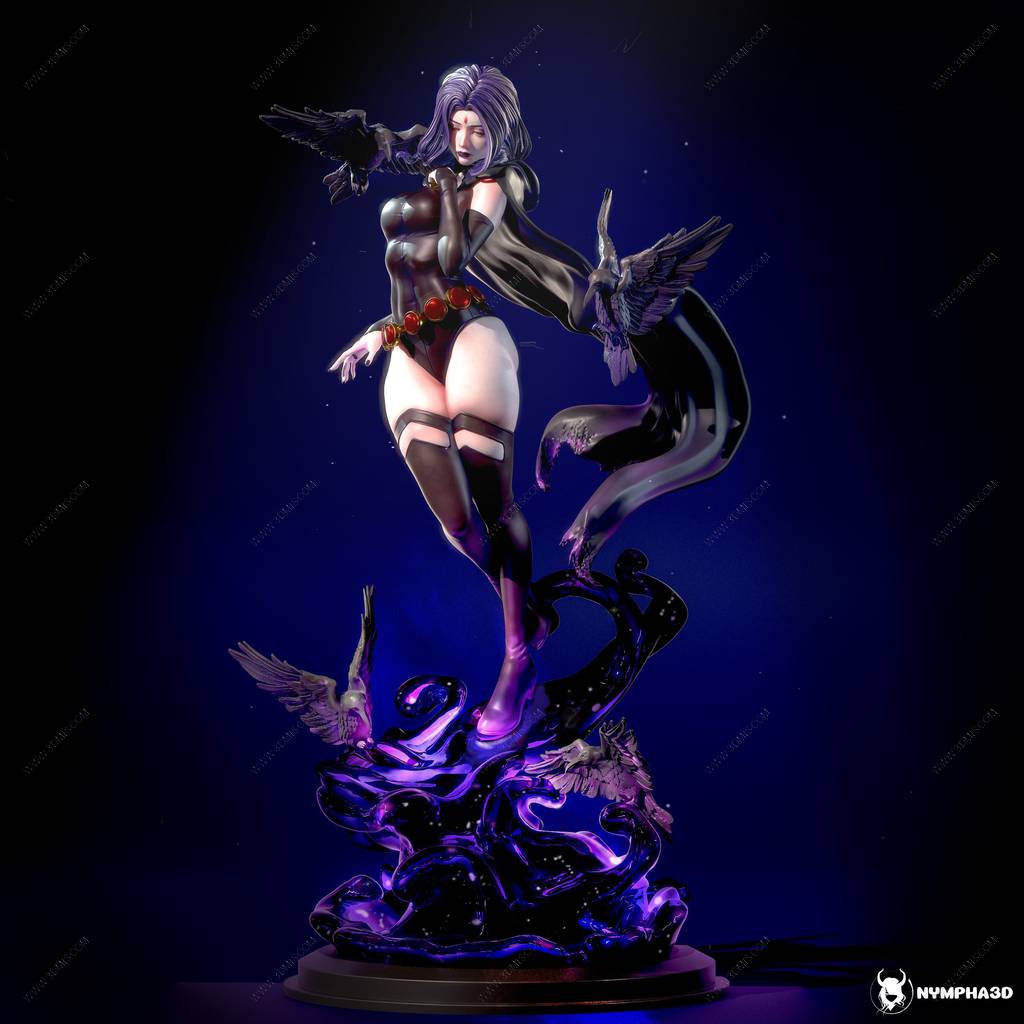 P站图纸印象馆 NYMPHA 3D DC漫画 渡鸦 NYMPHA 3D DC漫画 渡鸦